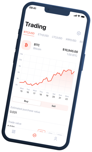 Sceptre Randange interface de plateforme de trading automatisé de cryptomonnaies